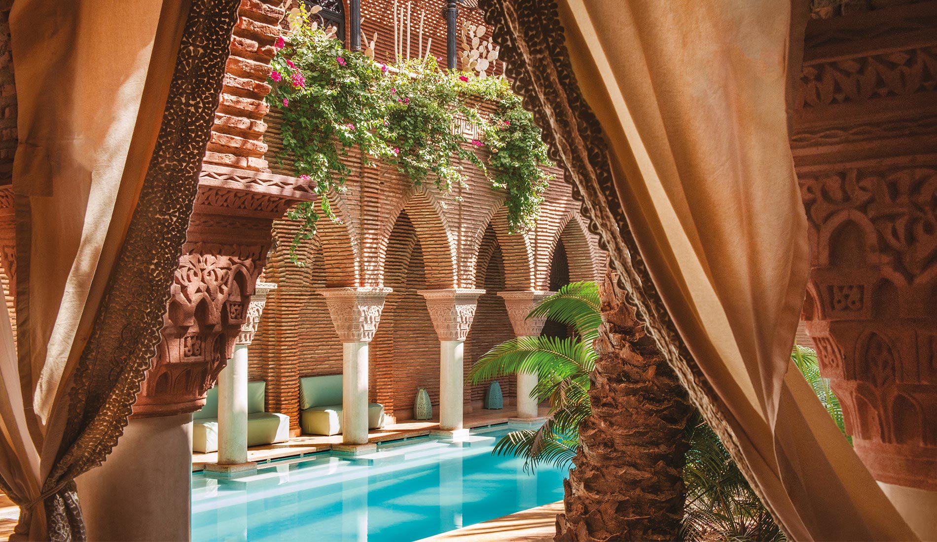 Luxury Hotel La Sultana Marrakesh 5 stars Africa Marocco Marrakesh swimming pool